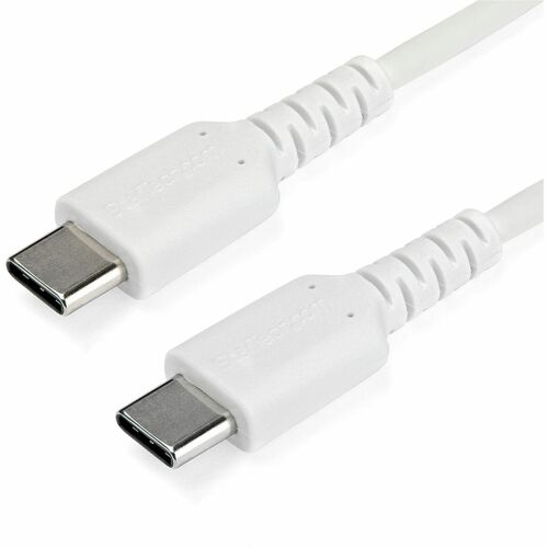 StarTech.com 2 m (6.6 ft) USB C Cable - White RUSB2CC2MW