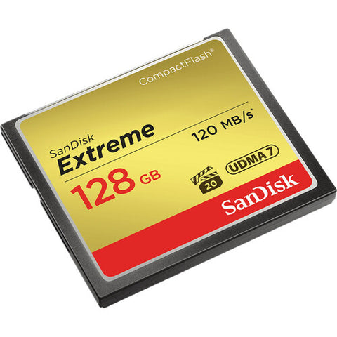 SanDisk Extreme CompactFlash Card SDCFXSB-128G-G46