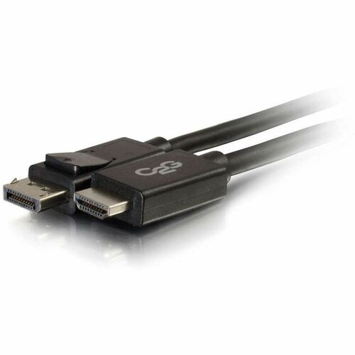 C2G 15ft (4.6m) DisplayPort Male to HDMI Male Adapter Cable - Black 54324