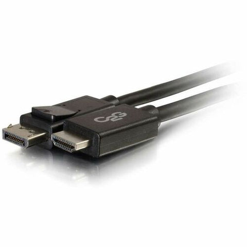 C2G 15ft (4.6m) DisplayPort Male to HDMI Male Adapter Cable - Black 54324