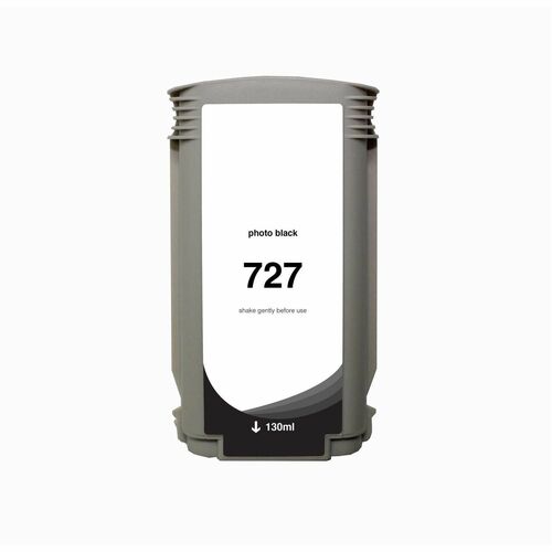 Clover Technologies WF Non-OEM New Photo Black Wide Format Ink Cartridge for HP 727 (B3P23A) WH727PB