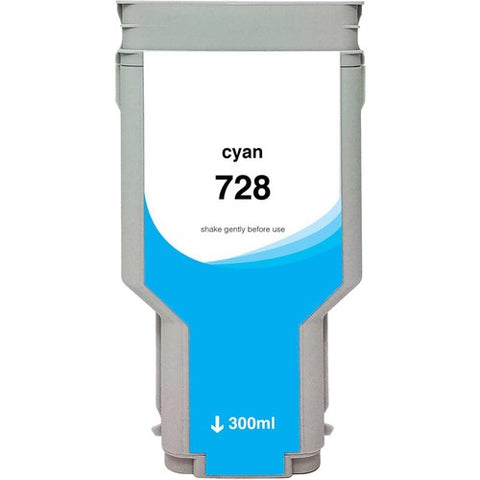 Clover Technologies WF Non-OEM New Cyan Wide Format Ink Cartridge for F9K17A (HP 728) WH728C