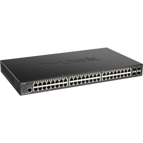 D-Link 52-Port 10-Gigabit Smart Managed PoE Switch DGS-1250-52XMP-6KV