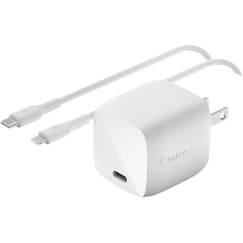 Belkin BoostCharge 30W USB-C GaN Wall Charger + USB-C Cable WCH001DQ1MWH-B6