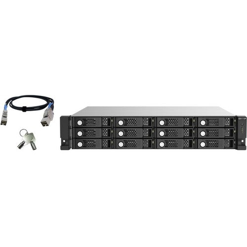 QNAP TL-R1220SEP-RP Drive Enclosure TL-R1220SEP-RP-US