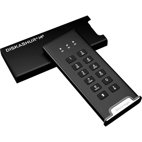 iStorage diskAshur M2 Portable SSD IS-DAM2-256-2000