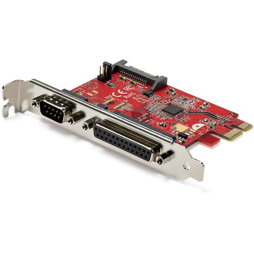 StarTech.com 1S1P Native PCI Express Serial Parallel Combo Card with 16C950 UART PEX1S1P950