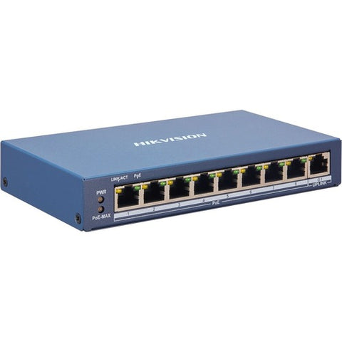 Hikvision Smart Managed 8-Port 100 Mbps PoE Switch DS-3E1309P-EI