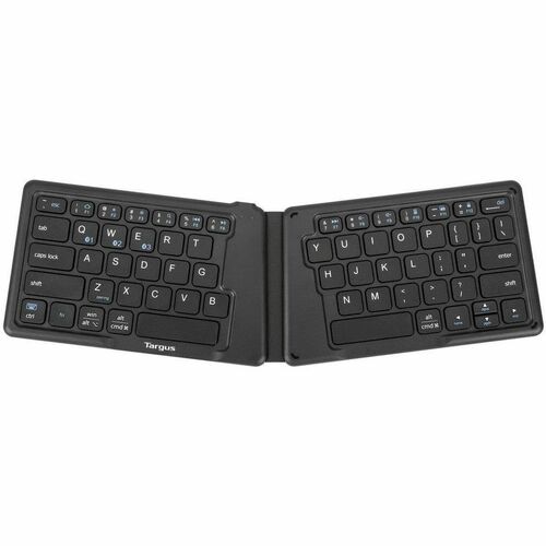 Targus Ergonomic Foldable Bluetooth Antimicrobial Keyboard AKF003US