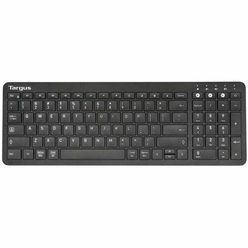 Targus Midsize Multi-Device Bluetooth Antimicrobial Keyboard, Black AKB863US