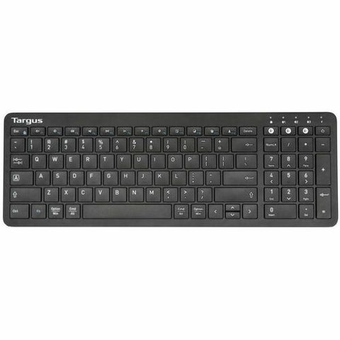 Targus Midsize Multi-Device Bluetooth Antimicrobial Keyboard, Black AKB863US