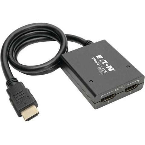 Tripp Lite by Eaton 2-Port HDMI Splitter - UHD 4K, International AC Adapter B118-002-UHDINT