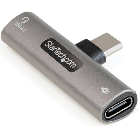 StarTech.com USB-C Audio &amp; Charging Adapter CDP2CAPDM