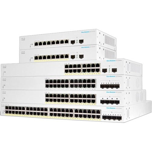 Cisco Business CBS220-8T-E-2G Ethernet Switch CBS220-8T-E-2G-NA