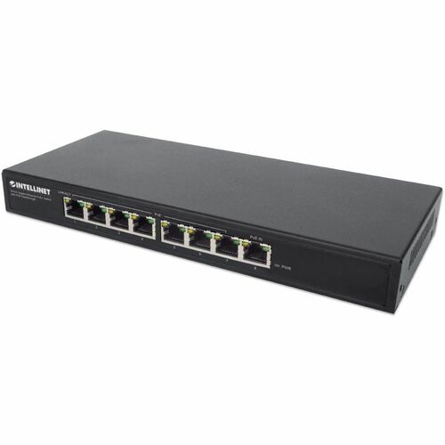 Intellinet PoE-Powered 8-Port Gigabit Ethernet PoE+ Switch with PoE Passthrough 561679