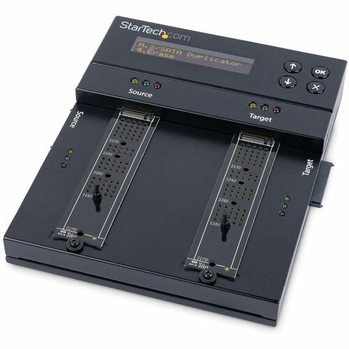 StarTech.com 1 to 1 NVMe/SATA Drive Duplicator and Secure Eraser SM2DUPE11