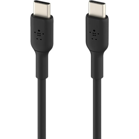 Belkin USB-C to USB-C Cable (2m / 6.6ft, Black) CAB003BT2MBK