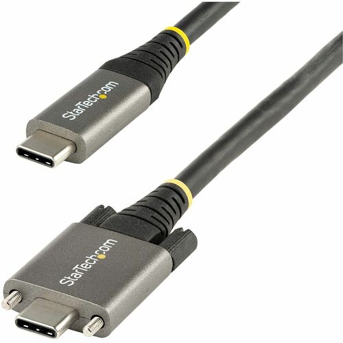 StarTech.com 1m Certified Side Screw Locking USB-C 10 Gbps Cable USB31CCSLKV1M