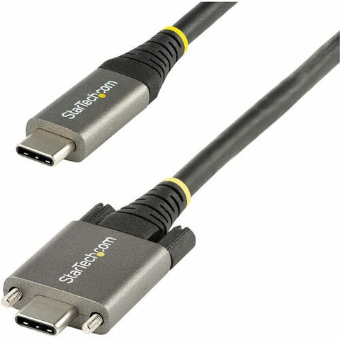 StarTech.com 1m Certified Side Screw Locking USB-C 10 Gbps Cable USB31CCSLKV1M
