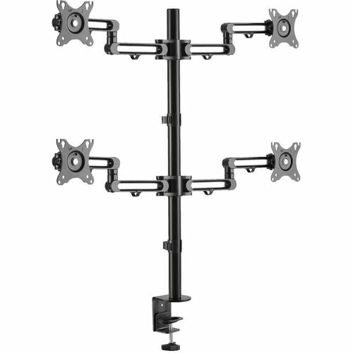 Tripp Lite by Eaton Quad-Monitor Flex-Arm Desktop Clamp for 13" to 27" Displays DDR1327SQFC-1