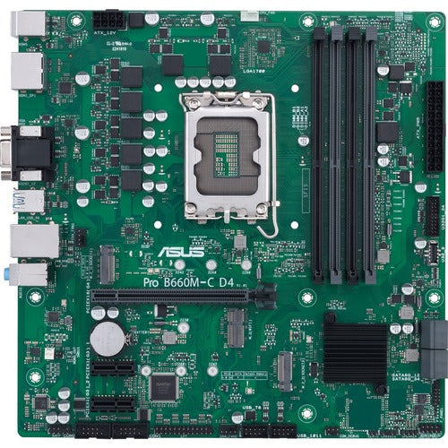 Asus PRO B660M-C D4-CSM Desktop Motherboard PRO B660M-C D4-CSM