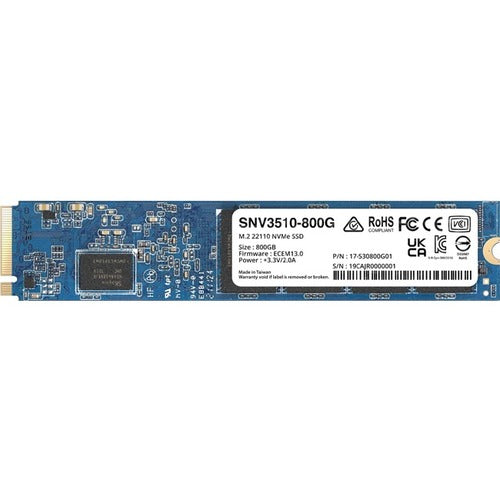 Synology SNV3510-800G Solid State Drive SNV3510-800G