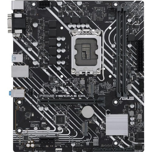 Asus Prime H610M-E D4-CSM Desktop Motherboard PRIME H610M-E D4-CSM