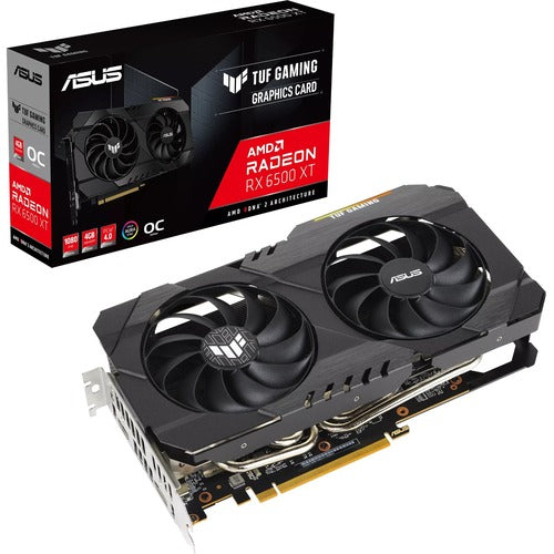 TUF Gaming Radeon RX 6500 XT OC Edition Graphic Card TUF-RX6500XT-O4G-GAMING