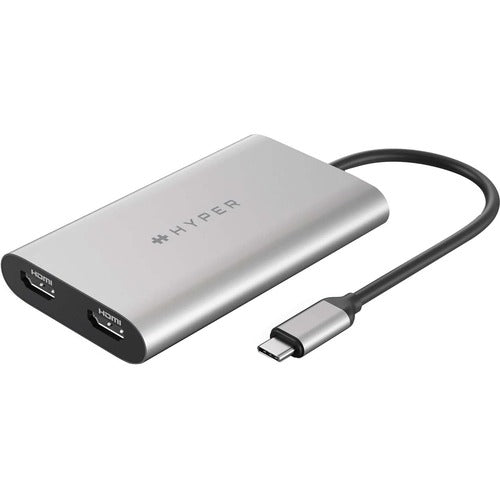 Hyper Dual 4K HDMI Adapter for M1/M2 MacBook HDM1