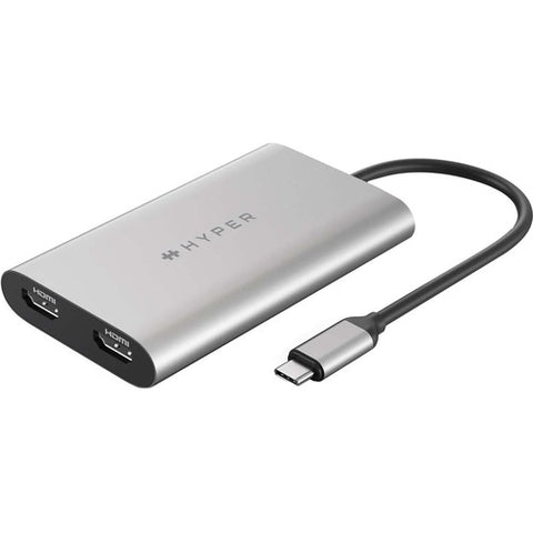 Hyper Dual 4K HDMI Adapter for M1/M2 MacBook HDM1