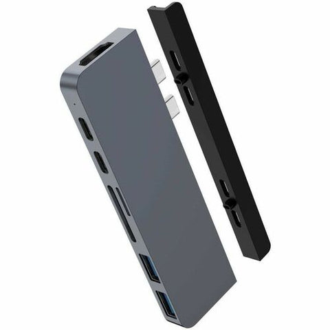 Hyper DUO 7-in-2 USB-C Hub HD28C-GRAY