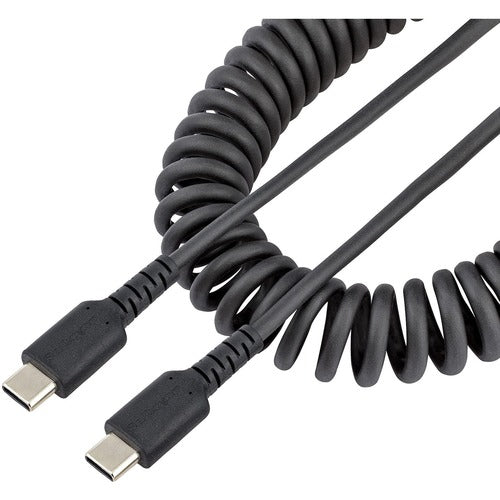 StarTech.com Rugged USB-C to USB-C Coiled Cable R2CCC-1M-USB-CABLE