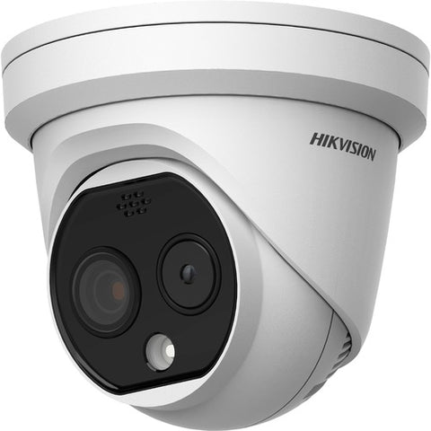 Hikvision Thermal &amp; Optical Bi-Spectrum Network Turret Camera DS-2TD1228-2/QA