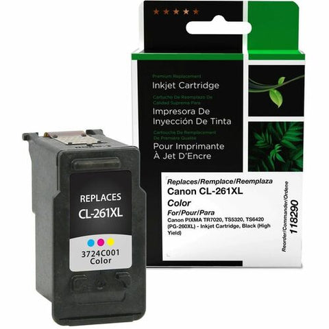 CIG Remanufactured High Yield Color Ink Cartridge for Canon CL-261XL (3724C001) 118290