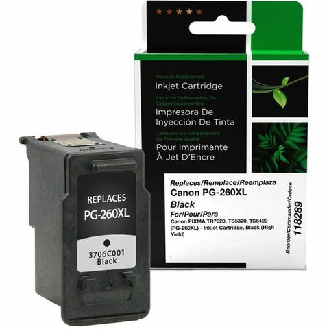 CIG Remanufactured High Yield Black Ink Cartridge for Canon PG-260XL (3706C001) 118289