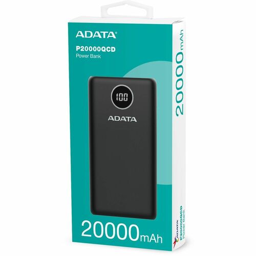 Adata P20000QCD Power Bank AP20000QCD-DGT-CBK