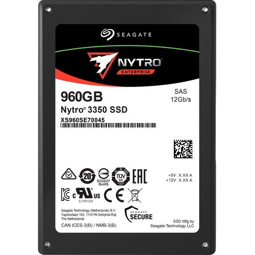 Seagate Nytro 3350 XS960SE70045 Solid State Drive XS960SE70045