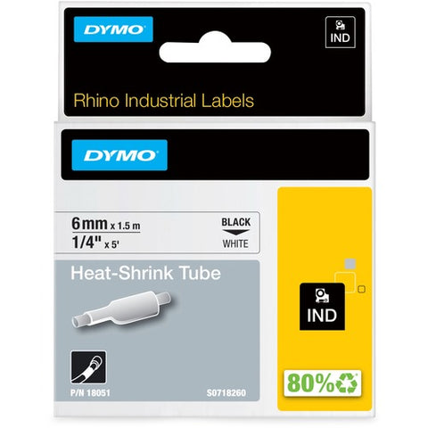 Dymo Rhino Heat Shrink Tube Labels 18051