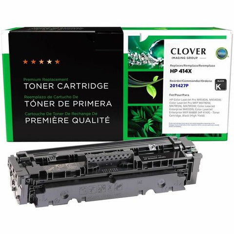 CIG Remanufactured High Yield Black Toner Cartridge (New Chip) for HP 414X (W2020X) 201427P