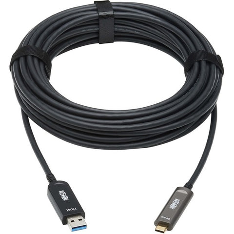Tripp Lite by Eaton U428F-10M-D321 Fiber Optic Data Transfer Cable U428F-10M-D321
