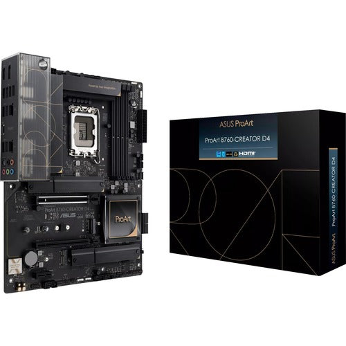 Asus ProArt B760-CREATOR D4 Desktop Motherboard PROART B760-CREATOR D4