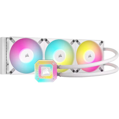 Corsair iCUE H150i ELITE CAPELLIX XT Liquid CPU Cooler, White CW-9060073-WW