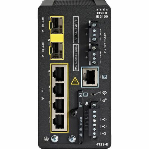 Cisco Catalyst IE3100 Rugged Ethernet Switch IE-3100-4T2S-E