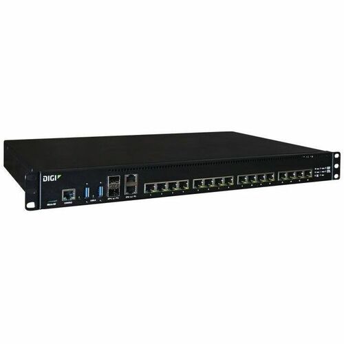 Digi Connect EZ 16 - Serial Server, 16-port, RS-232, US Power Cord EZ16-A100-US