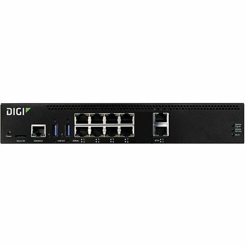 Digi Connect EZ 8 - Serial Server, 8-port, RS-232, US Power Cord EZ08-A100-US