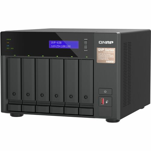 QNAP QVR Pro QVP-63B Video Surveillance Station QVP-63B-US