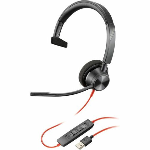 Poly Blackwire 3315 Microsoft Teams Certified USB-A Headset 76J13AA