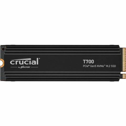 Crucial T700 1TB PCIe Gen5 NVMe M.2 SSD with heatsink CT1000T700SSD5