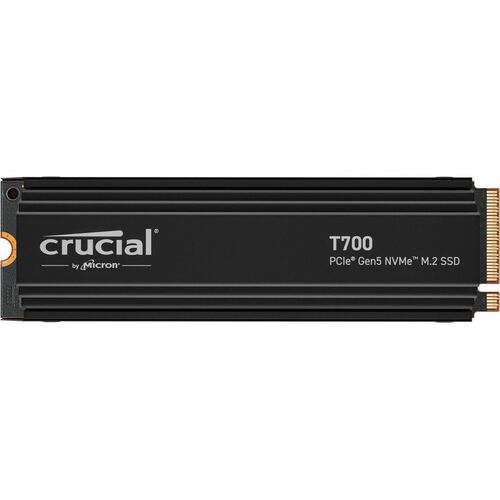 Crucial T700 4TB PCIe Gen5 NVMe M.2 SSD with Heatsink CT4000T700SSD5