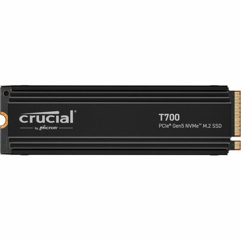 Crucial T700 4TB PCIe Gen5 NVMe M.2 SSD with Heatsink CT4000T700SSD5